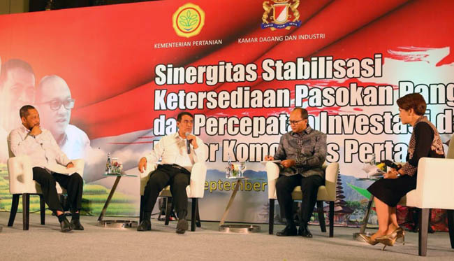 MoU Kementan - Kadin, Sinergi Ketersediaan Pangan dan Percepatan Investasi